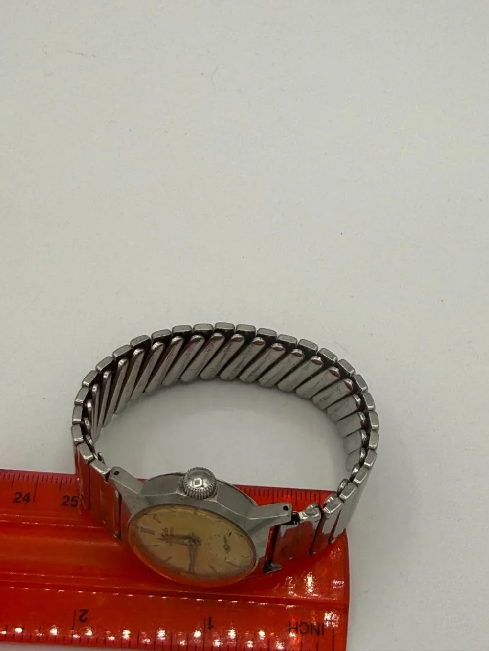 Vintage Mido Multifort Hand Winding Watch Swiss Mechanical Silver Tone